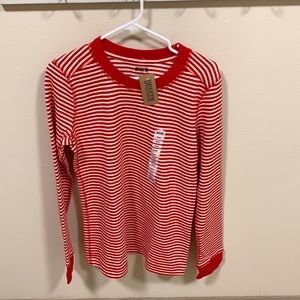 Duluth trading women’s waffle crew neck top